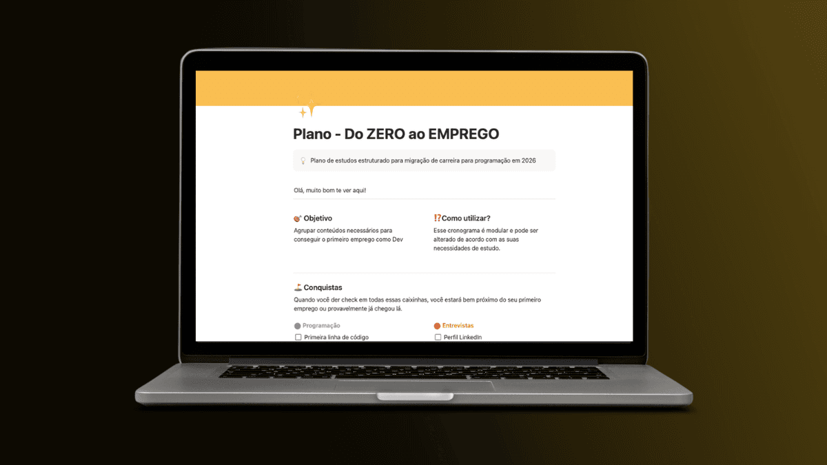 Plano de Estudos para Desenvolvimento Android