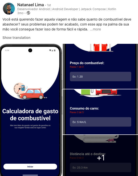 Depoimento de aluno 1